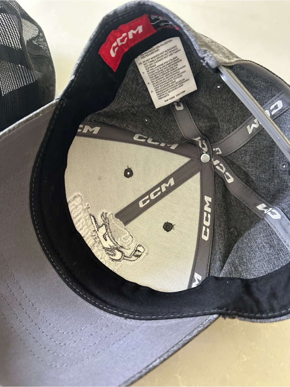 Savannah Ghost Pirates Logo Baseball Hats - Black & Gray - Picture 5 of 9